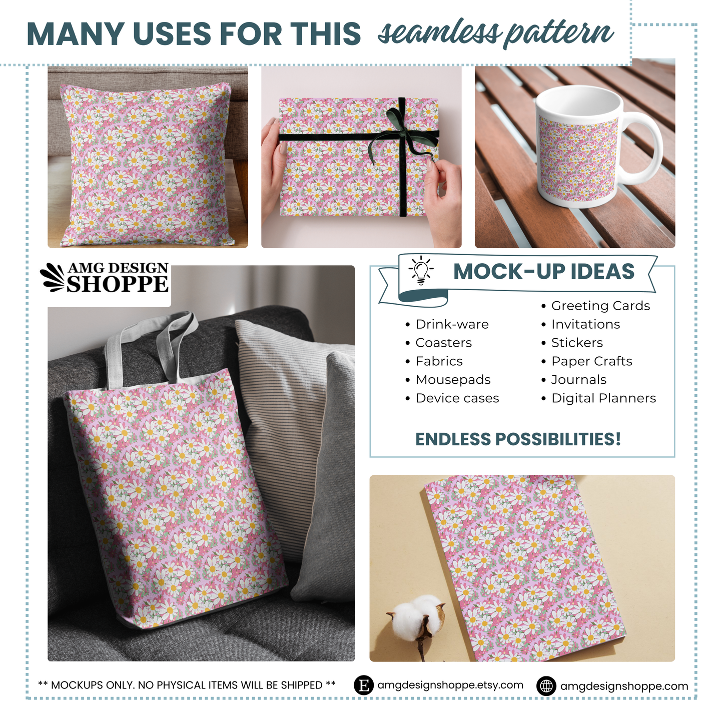 Spring Florals (Surface Pattern Design)