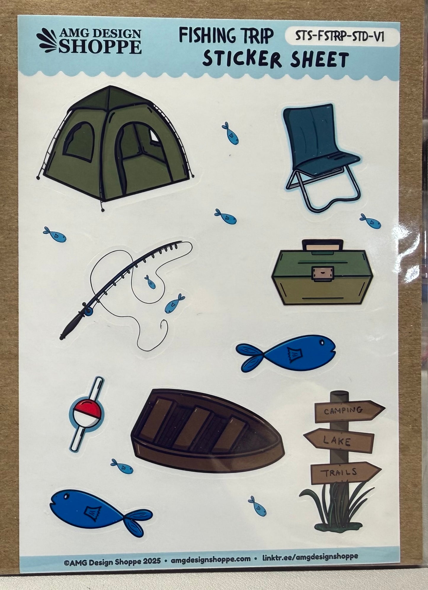 Fishing Trip (Sticker Sheet)