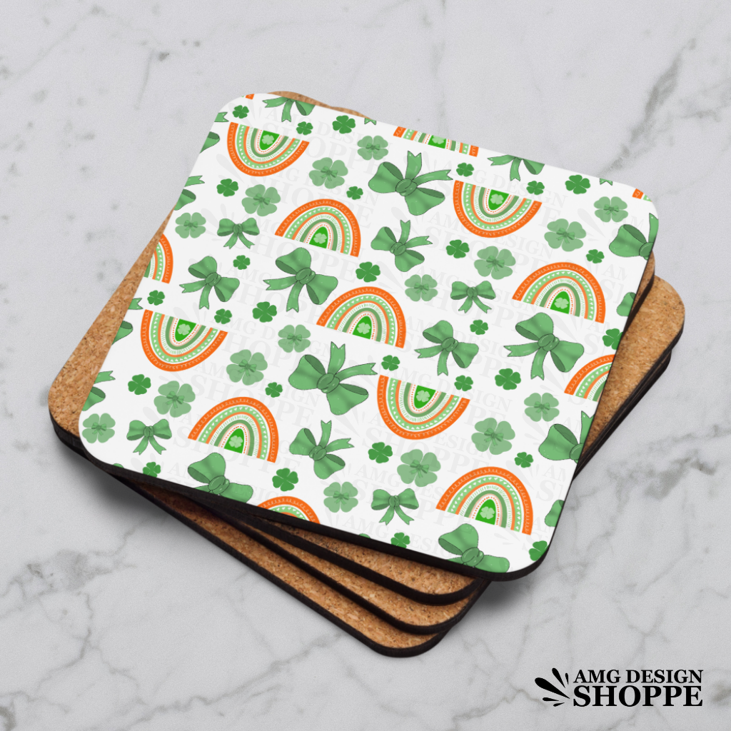 Irish Rain-Bows Coaster