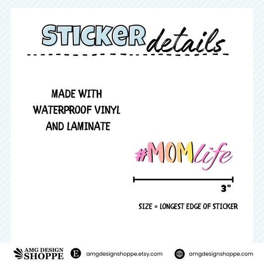 #momlife (Sticker)