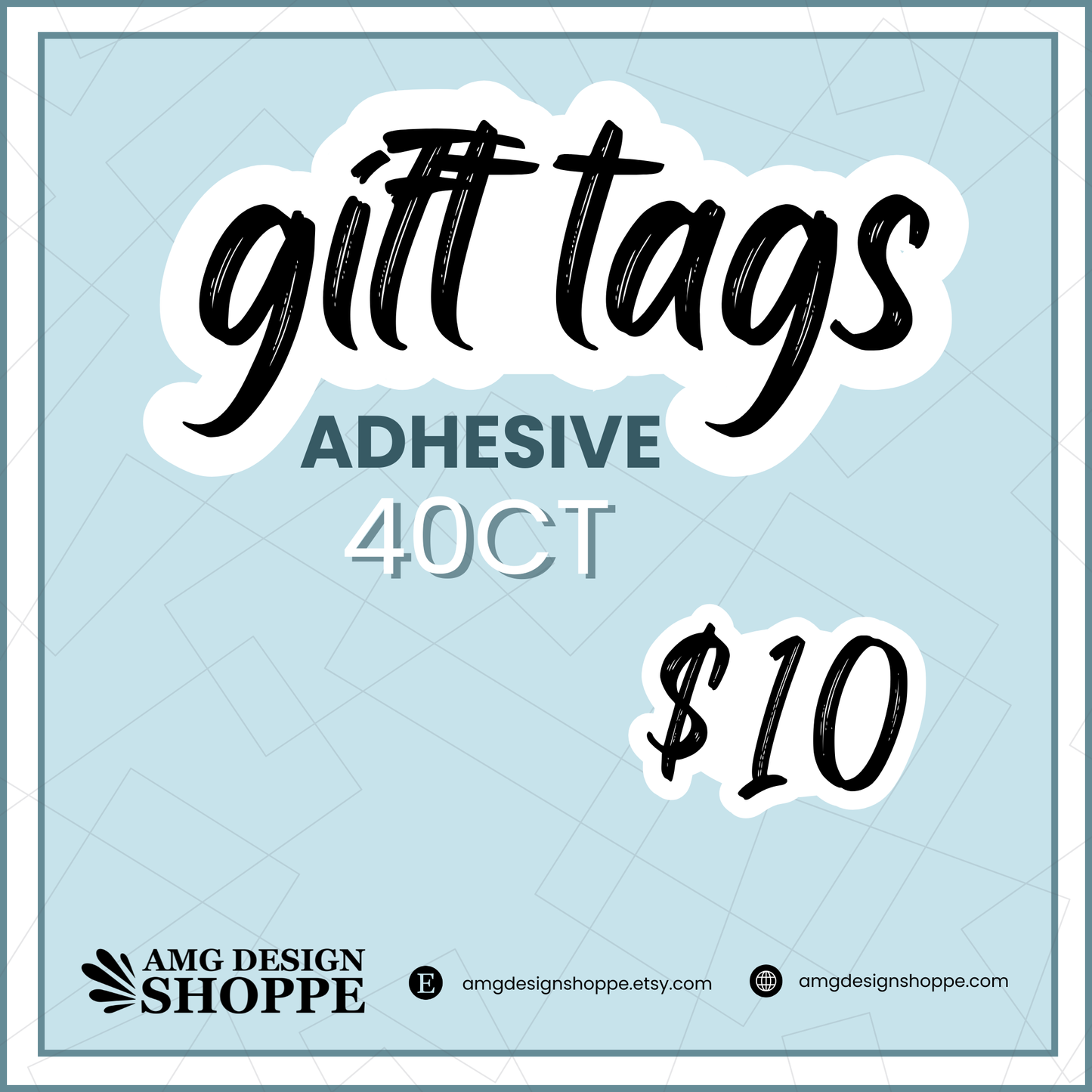 Christmas Gift Tag Sheets - 40ct pack