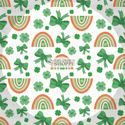 Scattered Irish Rain-bows (Surface Pattern Design)