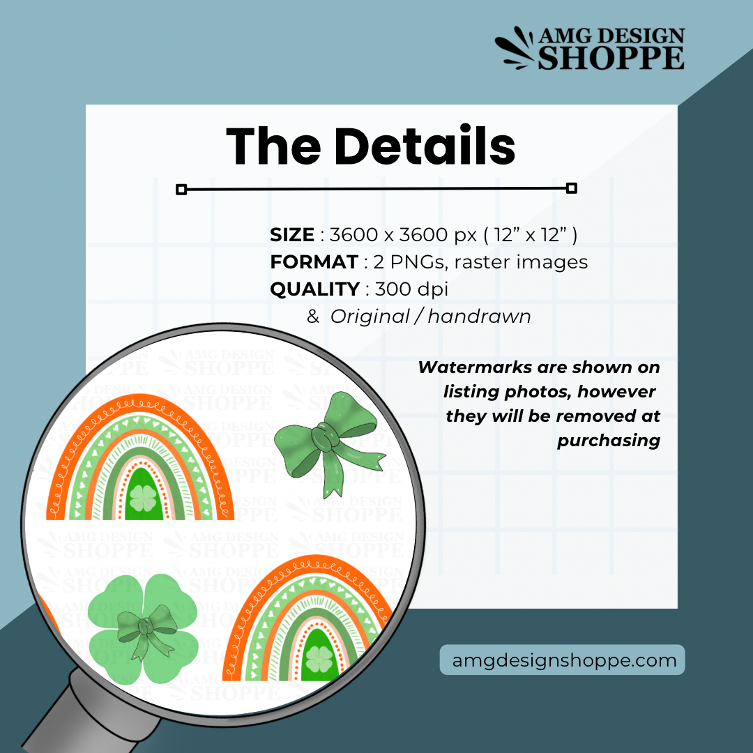 Irish Rain-bows (Surface Pattern Design)