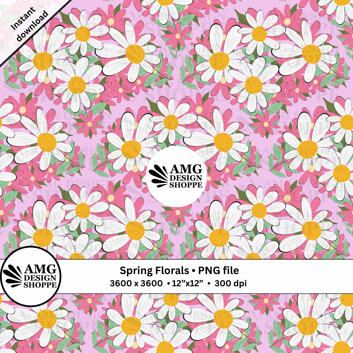 Spring Florals (Surface Pattern Design)