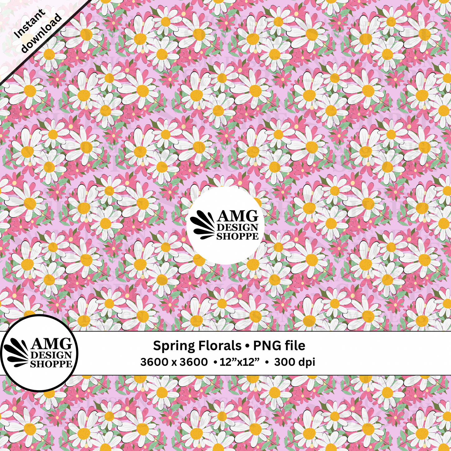 Spring Florals (Surface Pattern Design)