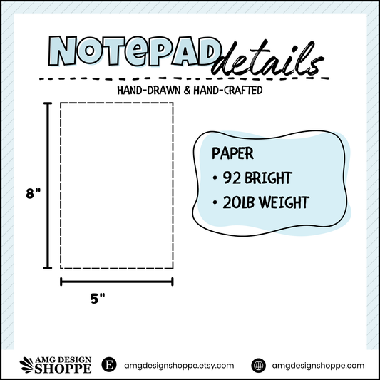 Blue & Black Daily (Notepad)