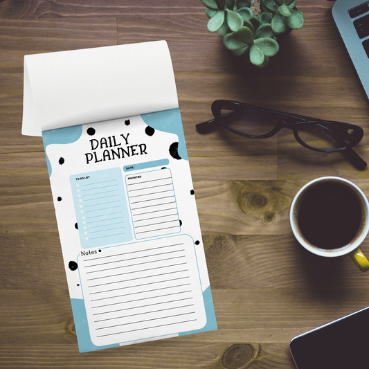 Blue & Black Daily (Notepad)