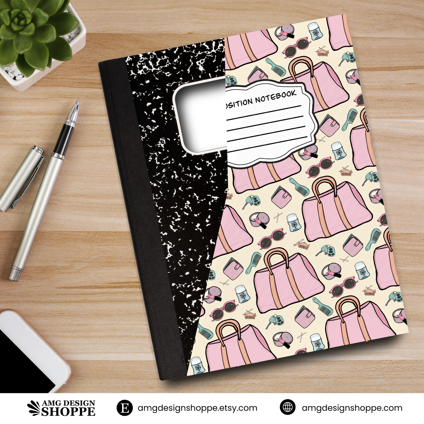Woman’s Purse (Composition Notebook)