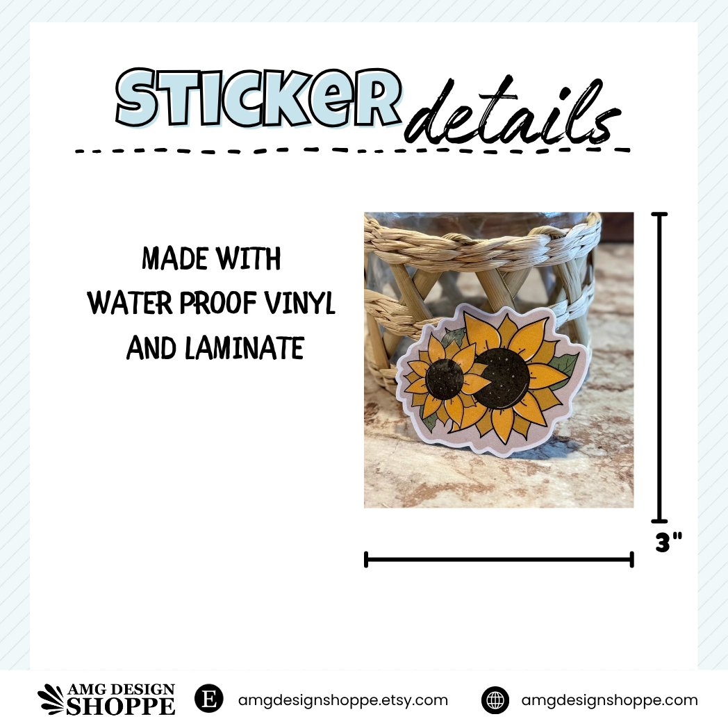 Sunflower (Sticker)