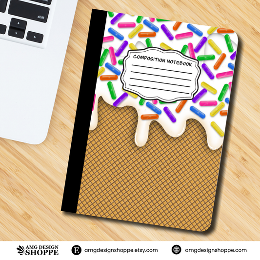 Ice Cream Sprinkles (Composition Notebook)
