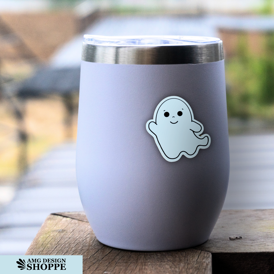 Ghost Flying (Sticker)