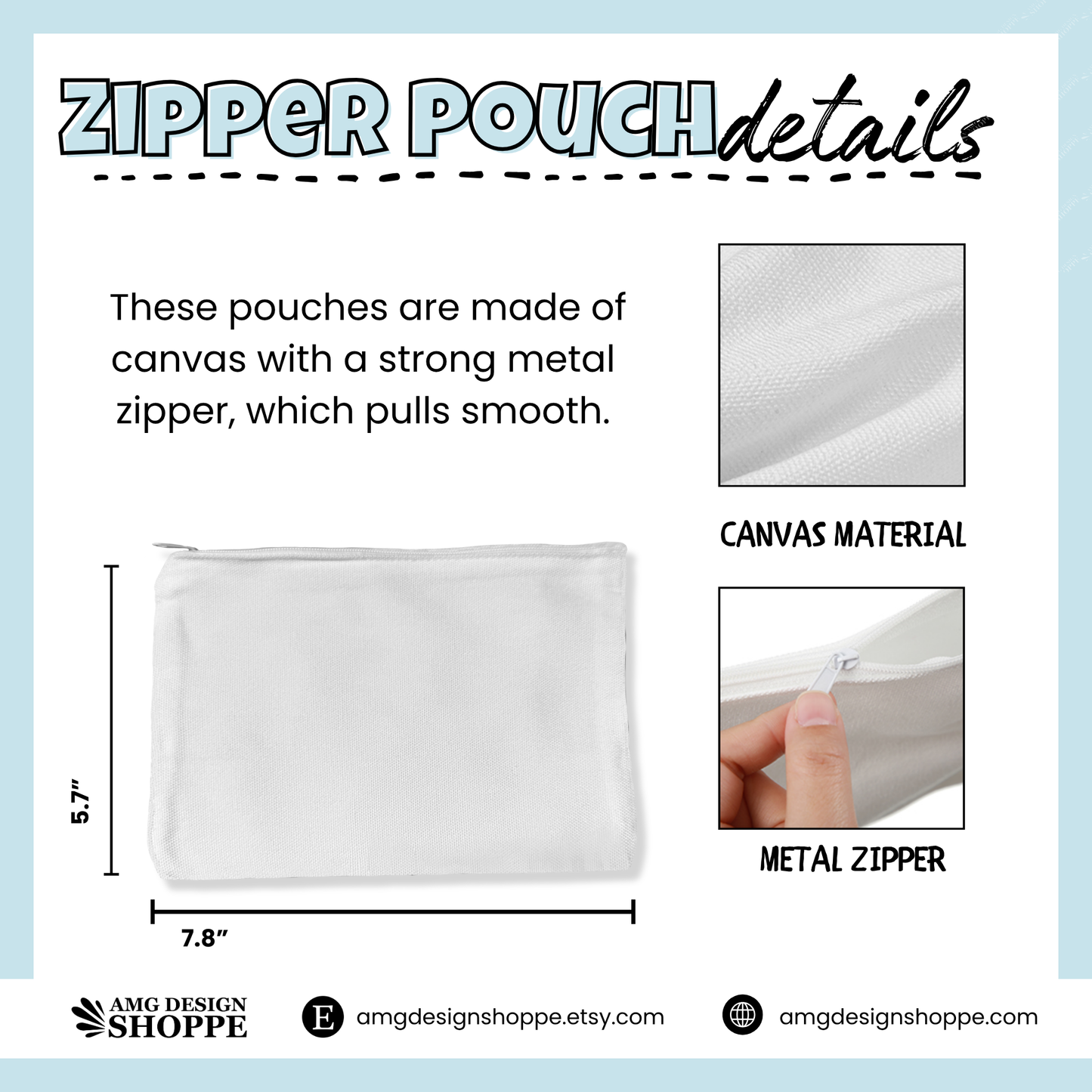 Patriotic Zip up Pouch