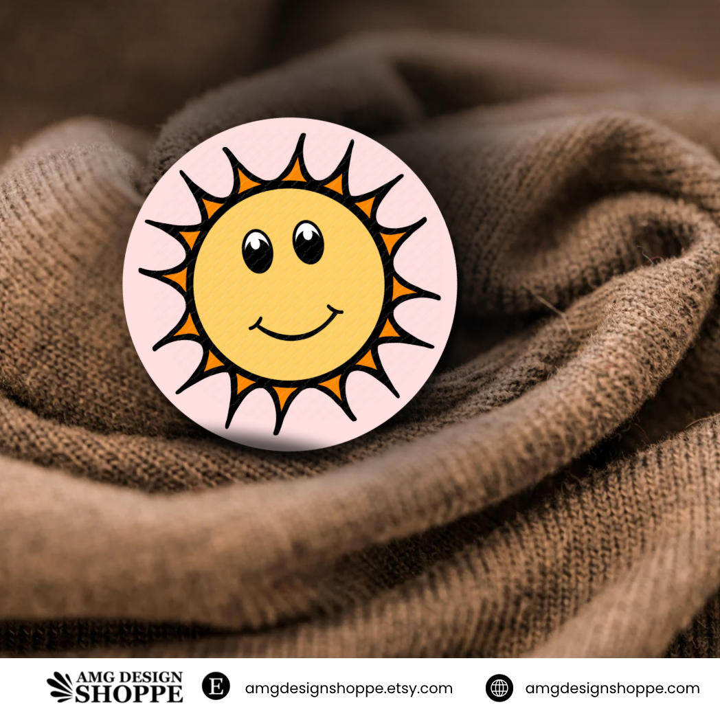 Smiling Sunshine (Sticker)