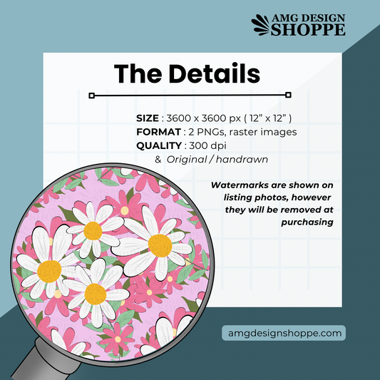 Spring Florals (Surface Pattern Design)