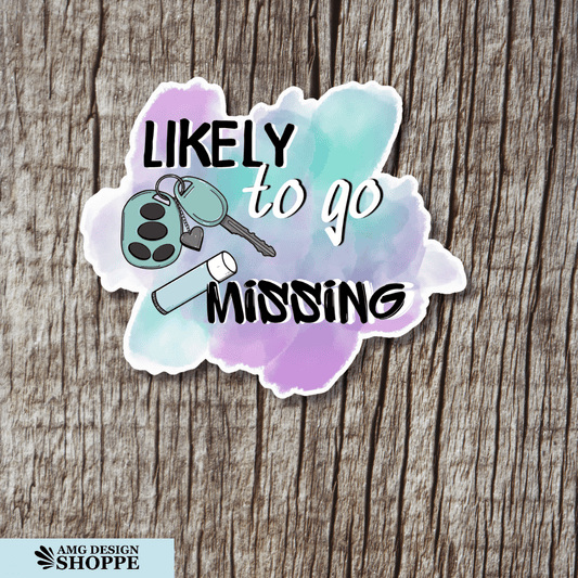 Likely to Go Missing (Sticker)