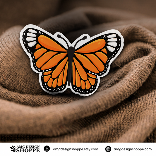 Monarch Butterfly (Sticker)