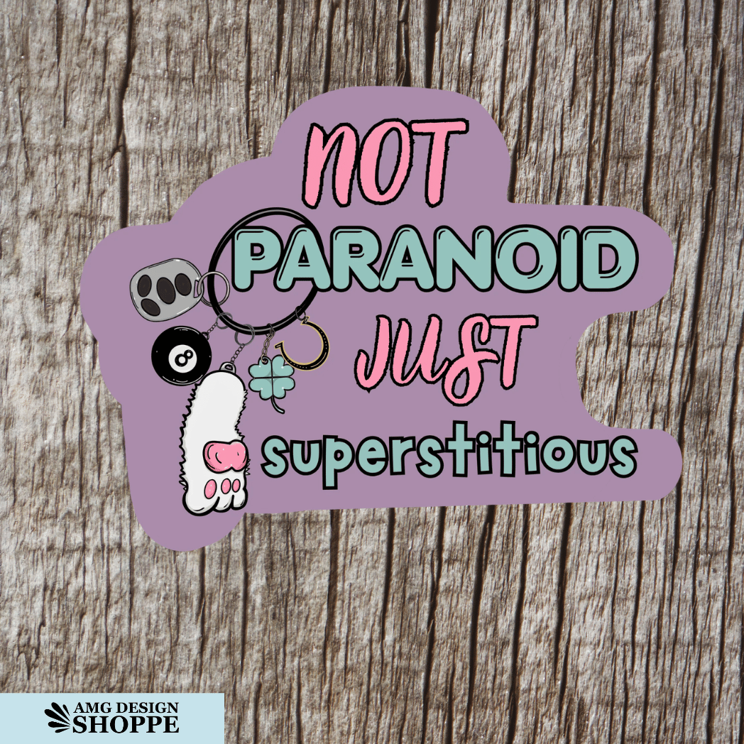 Superstitious (Sticker)