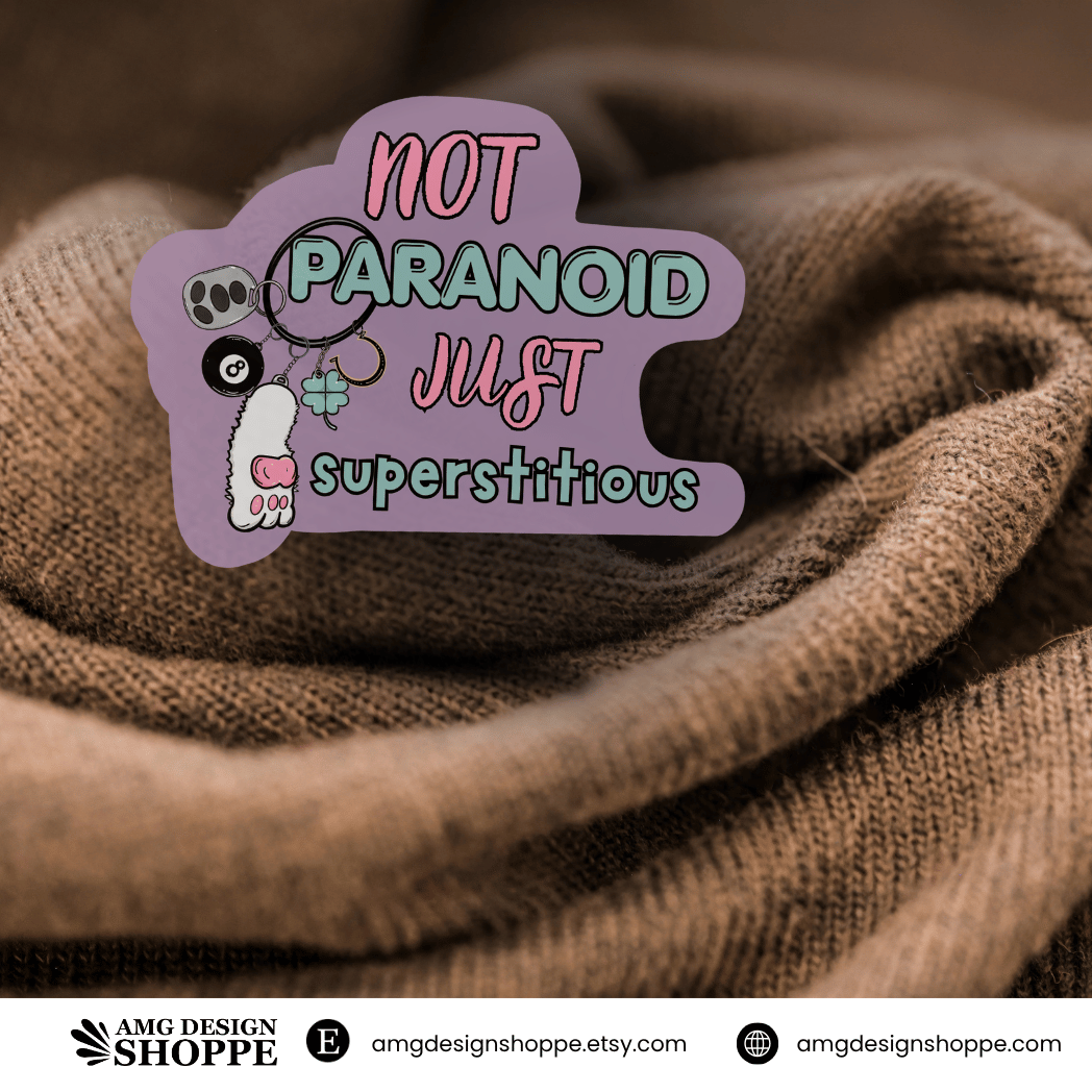 Superstitious (Sticker)
