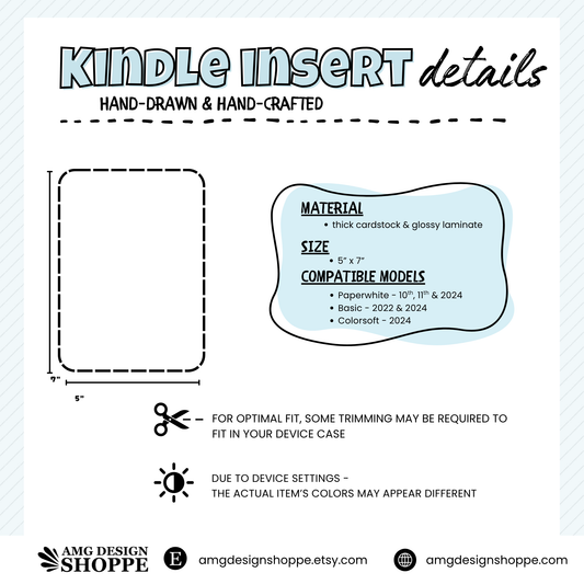 Back to School- Kindle Insert
