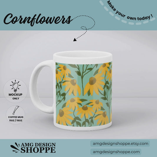 Coneflowers (Surface Pattern Design)